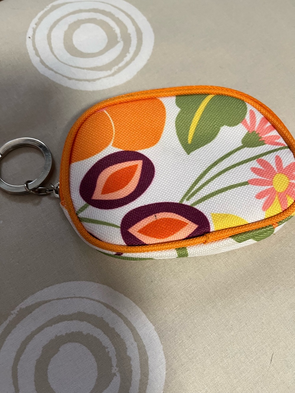 Clinique Keyring coin purse
